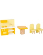 Small foot rotatable palace